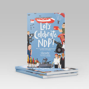 Kristen Kiong illustrator for Lets Celebrate NDP
