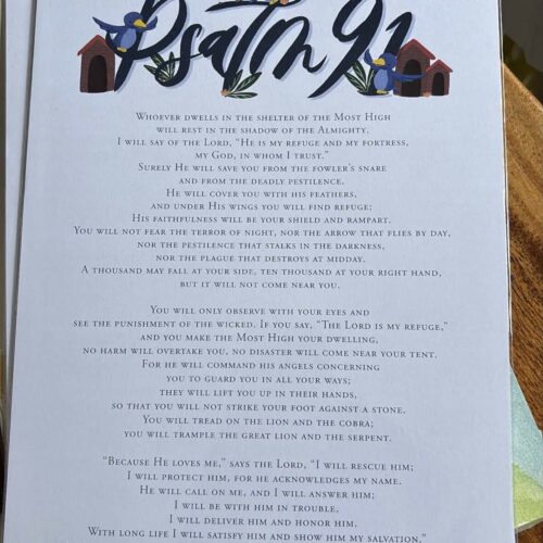 Psalm 91 | Poster