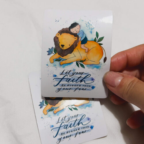 *New* Faith over fear | Sticker