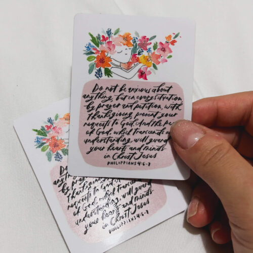 *New* Do not be anxious | Sticker