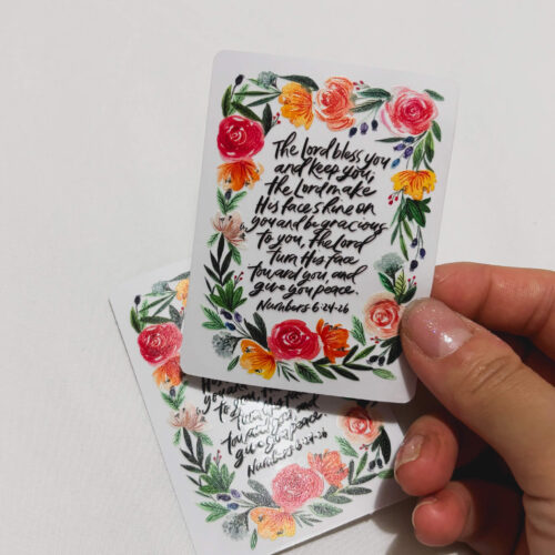 *New* The Lord Bless You | Sticker