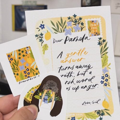 Past Mail Club Months: Love letters to God