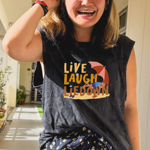 Live Laugh Liedown T-shirt | Preorder