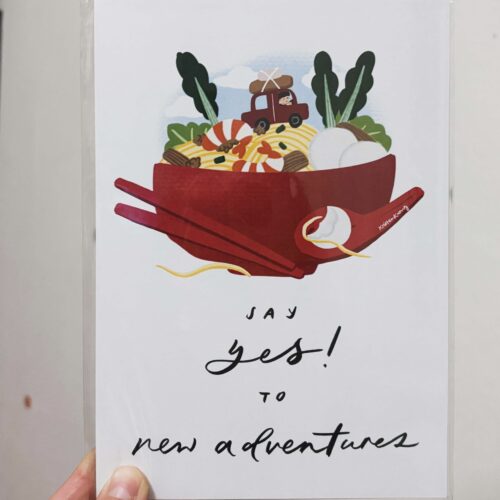 Say Yes to New adventures | Poster