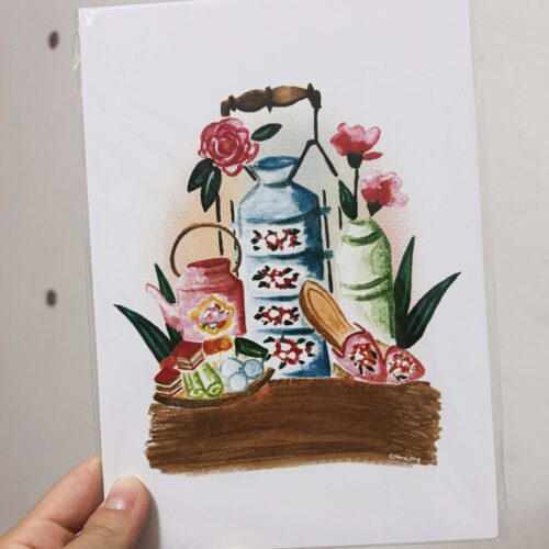 Peranakan set | Poster